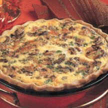 Turkey Tarragon Quiche