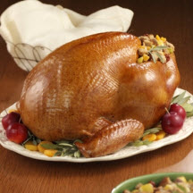 Turkey with Wine-Simmered Fruit Stuffing