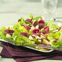 Smoked Poultry Salad with Chocolate Dressing