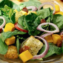 Spinach and Cheddar Salad