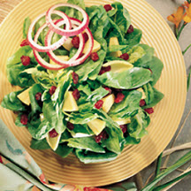 Spinach Salad with Cherries