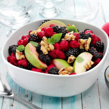 Spring Toasted Almond Fruit Salad