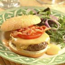 Welsh Rarebit Cheddar Burgers