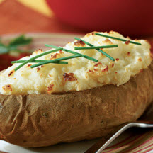 Basic Twice Baked Idaho Potatoes