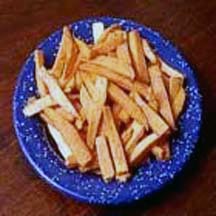 Buffalo Fries with Three Dipping Sauces