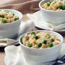 Simple Risotto with Peas & Parmesan