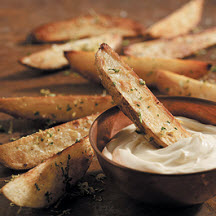 Skillet Fries with Gremolata and Aïoli