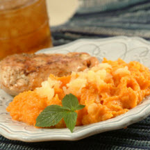 Sweet Potato and Pineapple Purée