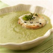 Fava Bean Soup with Pepato Tartine