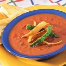 Mexican-Style Tomato Bean Soup