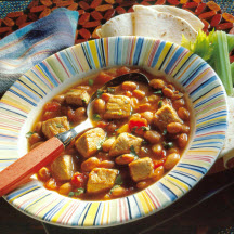 Southwestern Pork and Bean Soup