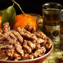 Indian Spiced California Walnuts