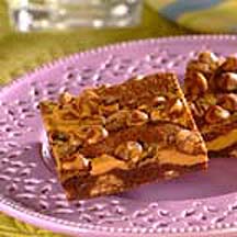 Peanut Butter Swirled Brownies