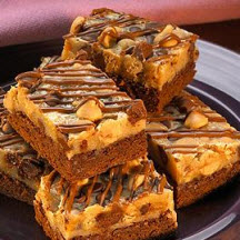 Reese's Peanut Butter and Milk Chocolate Chip Brownie Bars