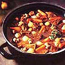 Beef Bourguignonne with Mushroom and Carrot