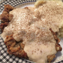 Chicken-Fried Steak with Gravy.