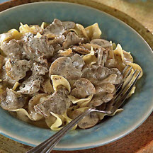 Creamy Beef, Mushrooms, and Noodles