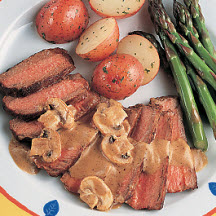 Easy Steak Diane