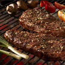 Garden Herb Strip Steaks