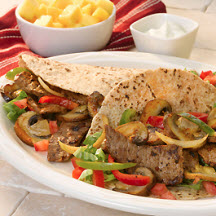 Mushroom Steak Fajitas