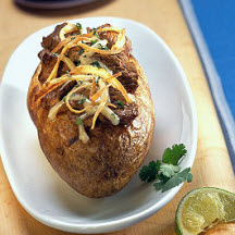 Sizzling Steak Stuffed Potatoes