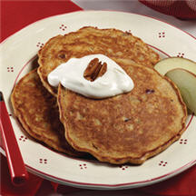 Apple-Bran Pancakes