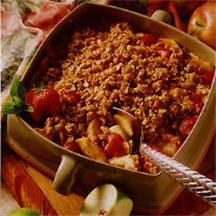 Apple Berry Breakfast Crisp