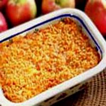 Baked Apple and Cheese Casserole