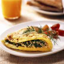 Spring Herb Omelets