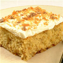 Butterfinger® Banana Cake