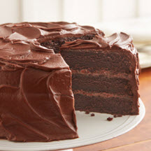 Deep Dark Chocolate Cake