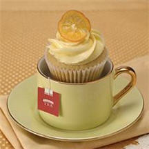 Honey and Lemon Green Tea Cupcakes