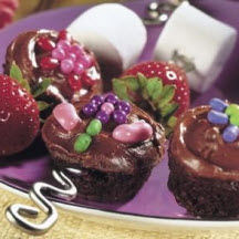 Mini Cocoa Cupcake Kabobs