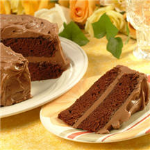 Moist and Chewy Chocolate Cake