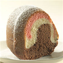 Nesquik Neapolitan Pound Cake