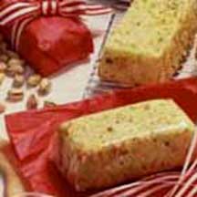 Sponge Cake with Studded Pistachios