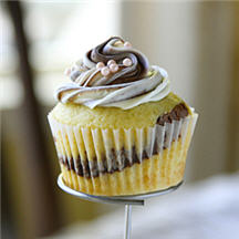 Vanilla & Chocolate Swirl Cupcakes