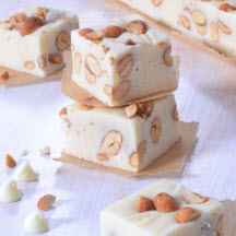 Honey Nut White Fudge