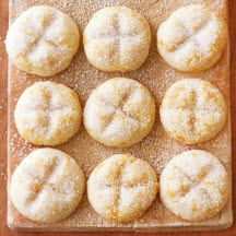 Tangerine Butter Cookies