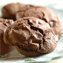 Triple Chocolate Cookies