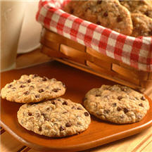 Big Chocolate Chunk Nut Cookies