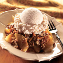 Cheddar Apple Crisp