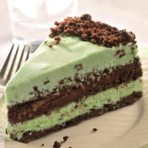 Dark Chocolate & Mint Ice Cream Torte