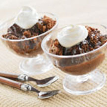 Double Chocolate Warm Pudding Cake