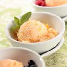 Homemade Mango-Apricot Ice Cream