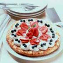 Strawberry Dessert Pizza