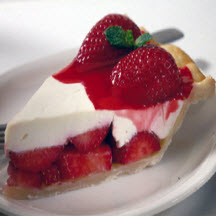 Fresh Strawberry Cream Pie