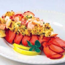 Baked Stuffed Maine Lobster Tails