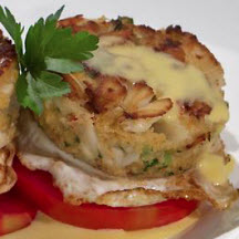 Blue Crab Cake Benedict