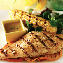 Gingered Orange Catfish and Supersweet Corn